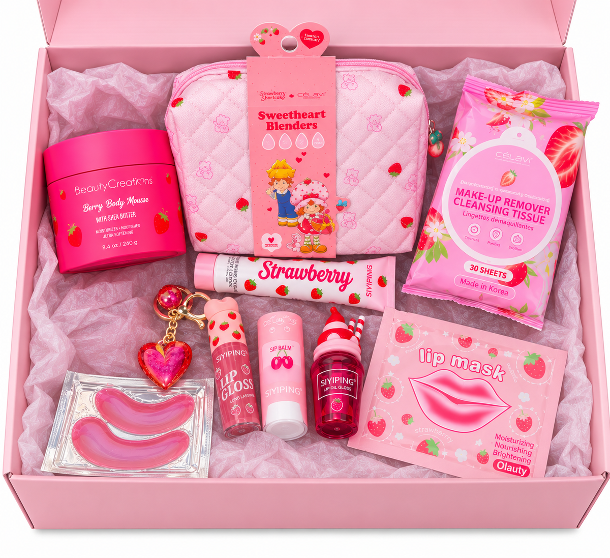 Strawberry Sweetheart Gift Box