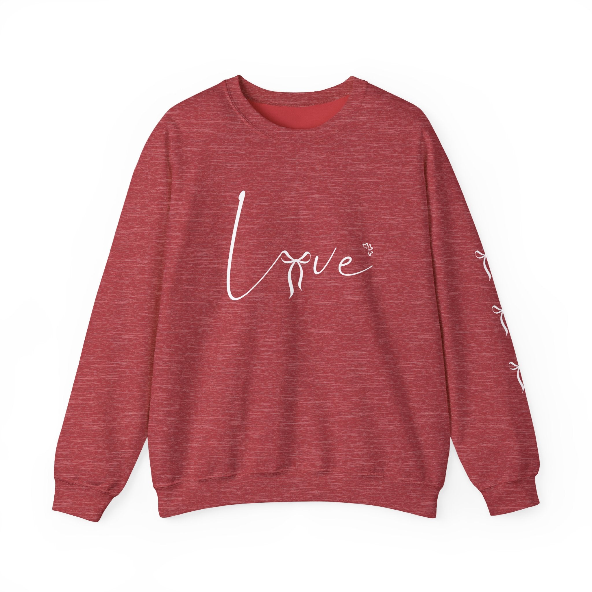 Love Script Crewneck Sweatshirt — Cozy Valentine’s Day Gift