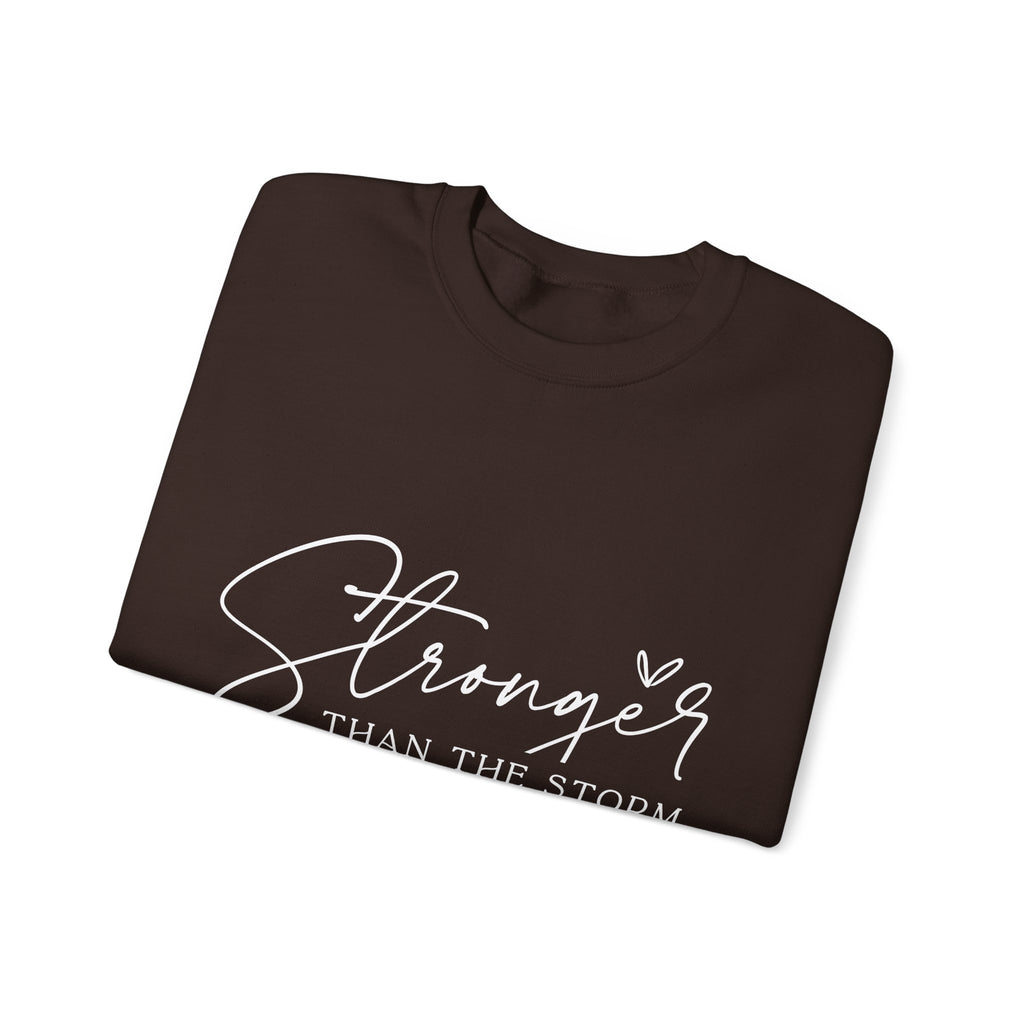 Strong & Resilient Crewneck Sweatshirt, Inspirational Apparel, Cozy Gift, Motivational Fashion, Everyday Comfort, Perfect for Self-Care
