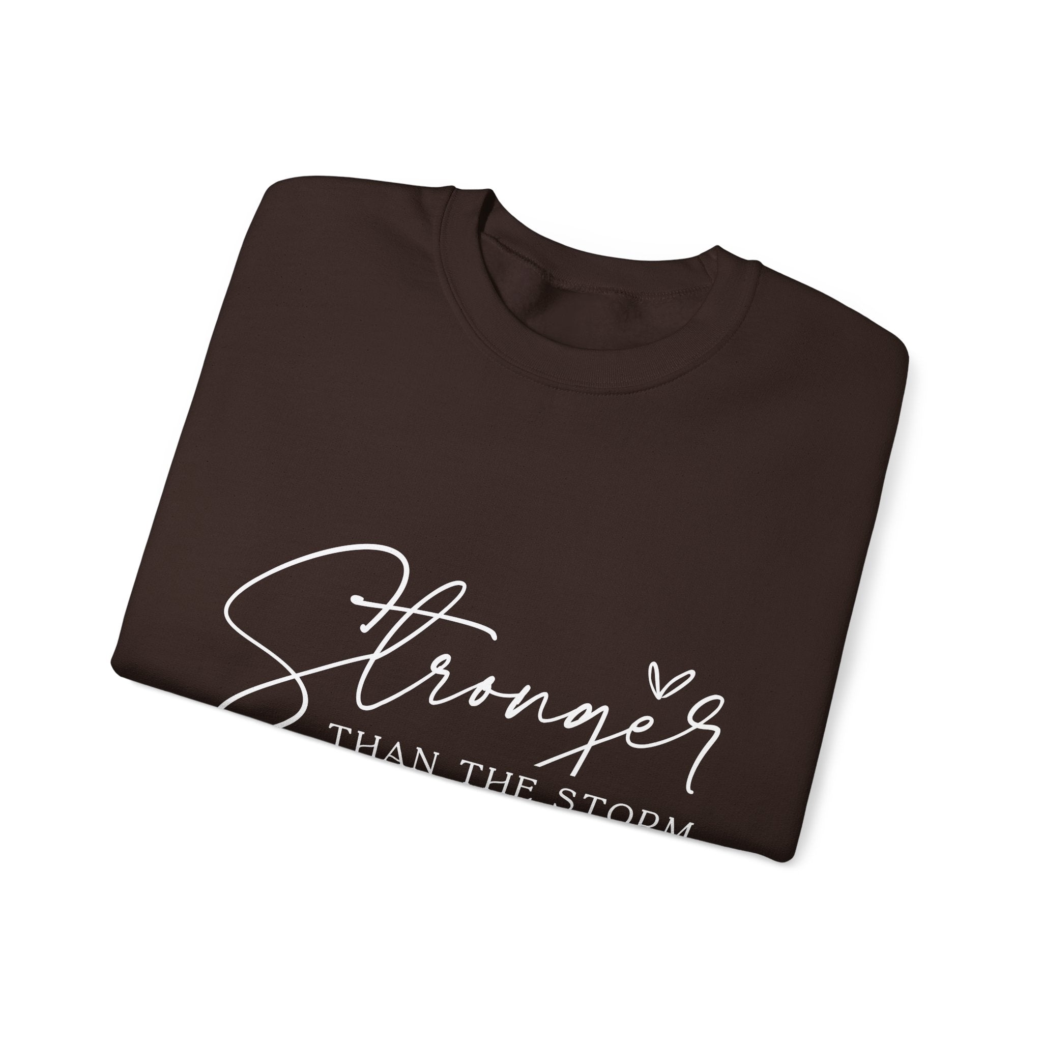 Strong & Resilient Crewneck Sweatshirt, Inspirational Apparel, Cozy Gift, Motivational Fashion, Everyday Comfort, Perfect for Self-Care