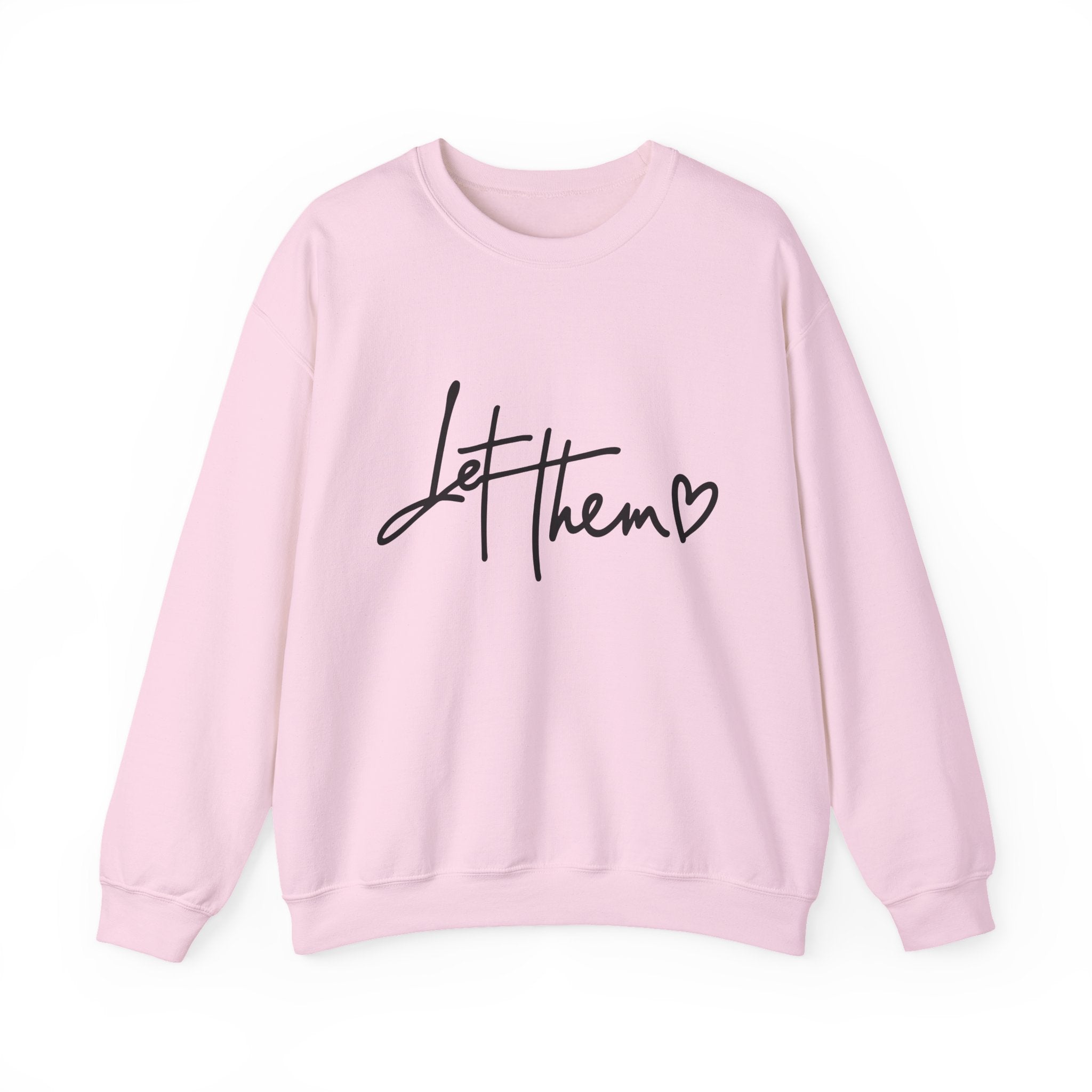 Let Them Be Cozy Sweatshirt, Unisex Crewneck, Motivational Apparel, Casual Outfit, Gift for Her/Him, Everyday Wear