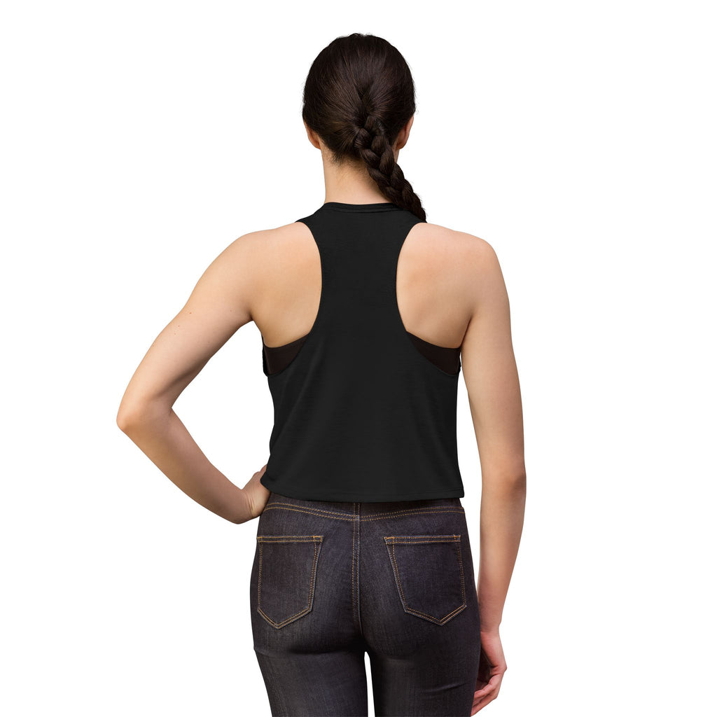 Crop Top — Minimal Red Heart Graphic | Women's Casual Summer Tank