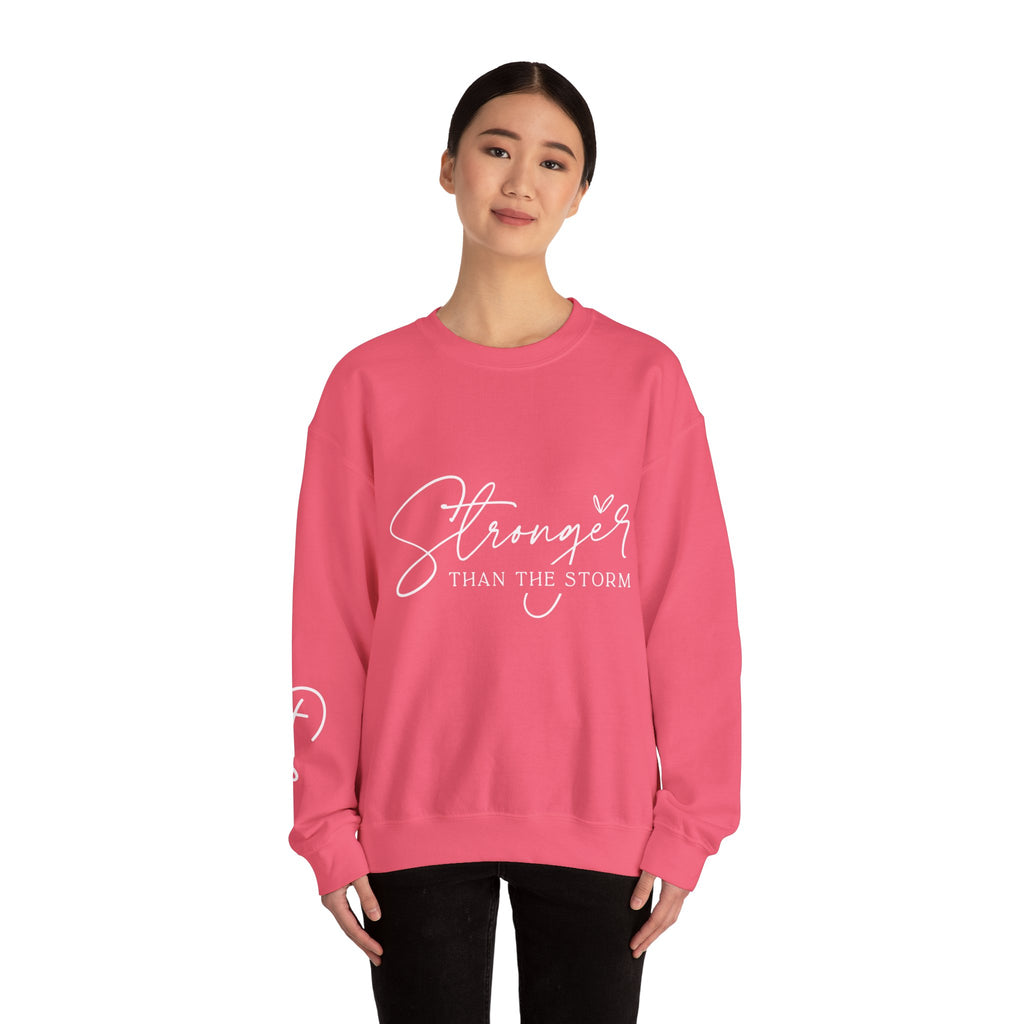 Strong & Resilient Crewneck Sweatshirt, Inspirational Apparel, Cozy Gift, Motivational Fashion, Everyday Comfort, Perfect for Self-Care