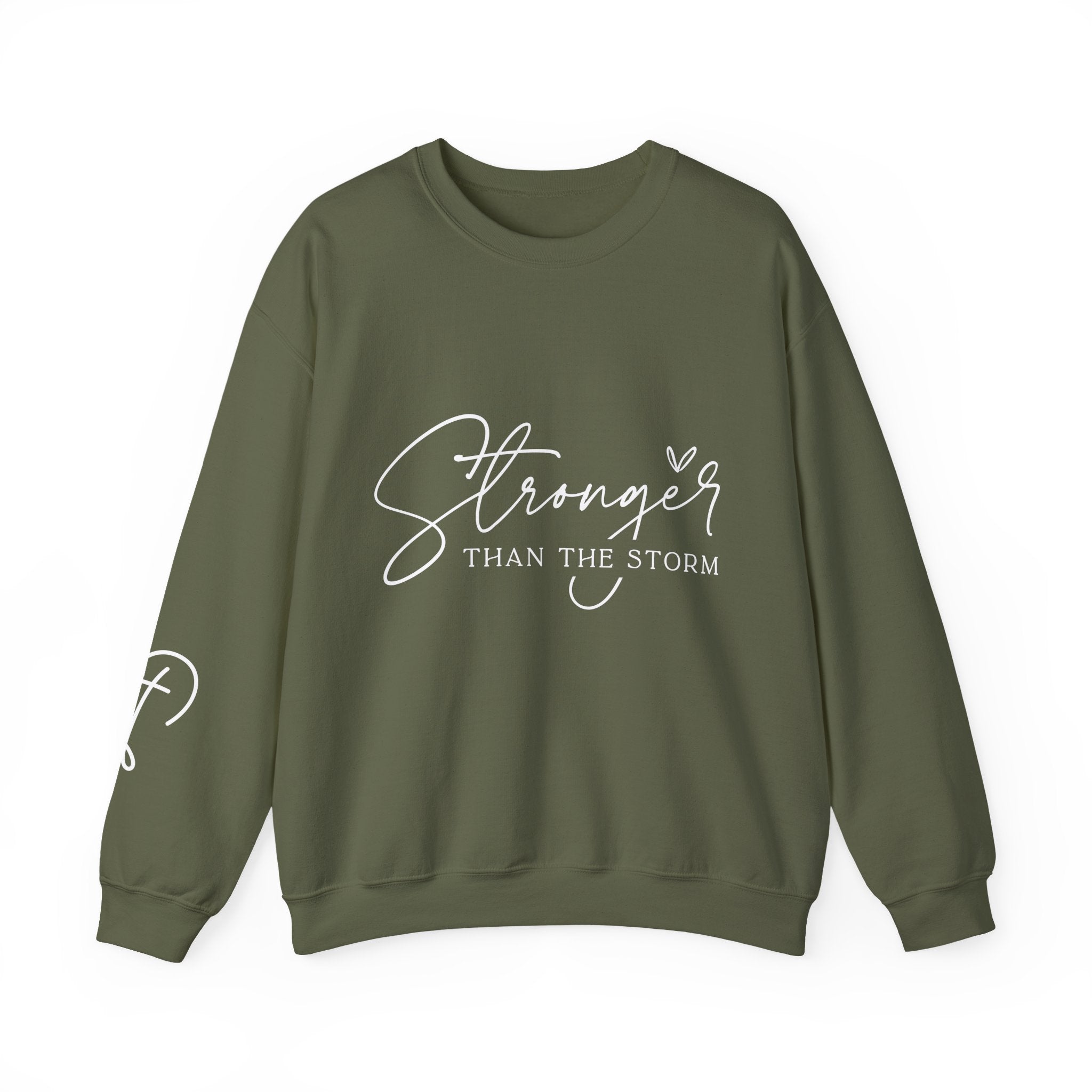 Strong & Resilient Crewneck Sweatshirt, Inspirational Apparel, Cozy Gift, Motivational Fashion, Everyday Comfort, Perfect for Self-Care