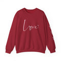 Love Script Crewneck Sweatshirt — Cozy Valentine’s Day Gift
