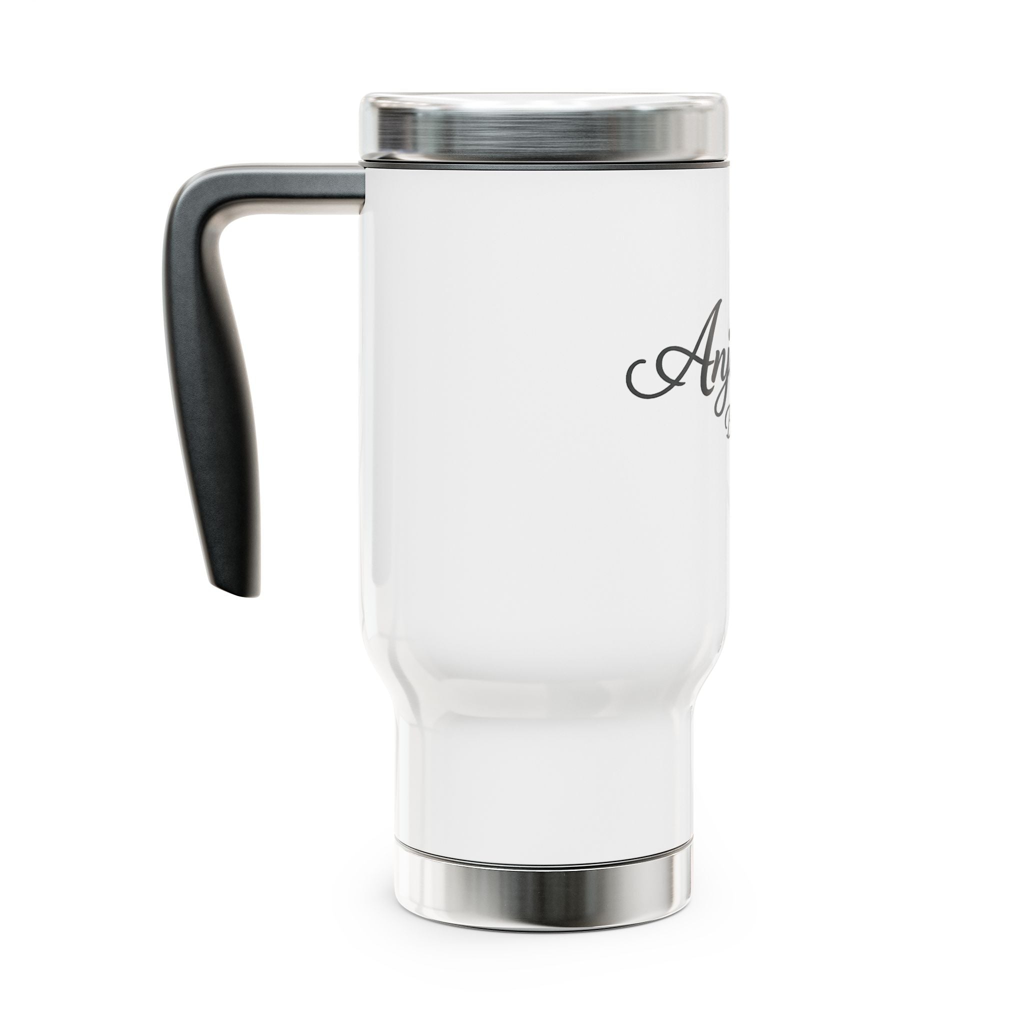 Anjoly30 Boutique 14oz Stainless Travel Mug with Handle