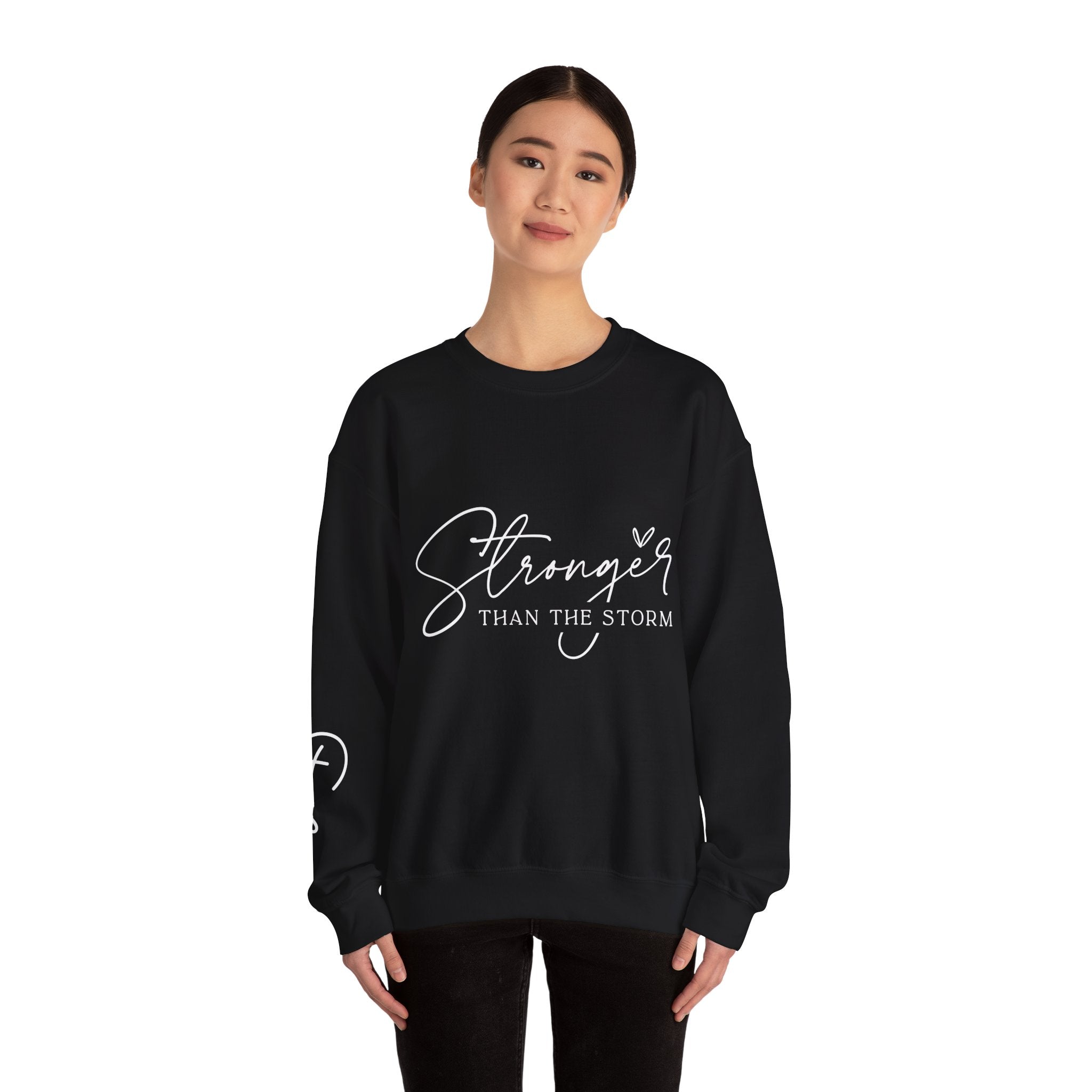 Strong & Resilient Crewneck Sweatshirt, Inspirational Apparel, Cozy Gift, Motivational Fashion, Everyday Comfort, Perfect for Self-Care