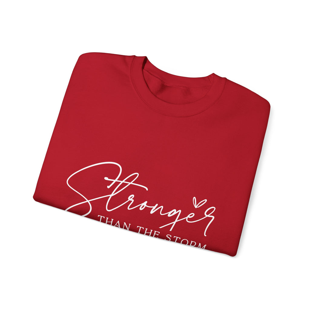 Strong & Resilient Crewneck Sweatshirt, Inspirational Apparel, Cozy Gift, Motivational Fashion, Everyday Comfort, Perfect for Self-Care