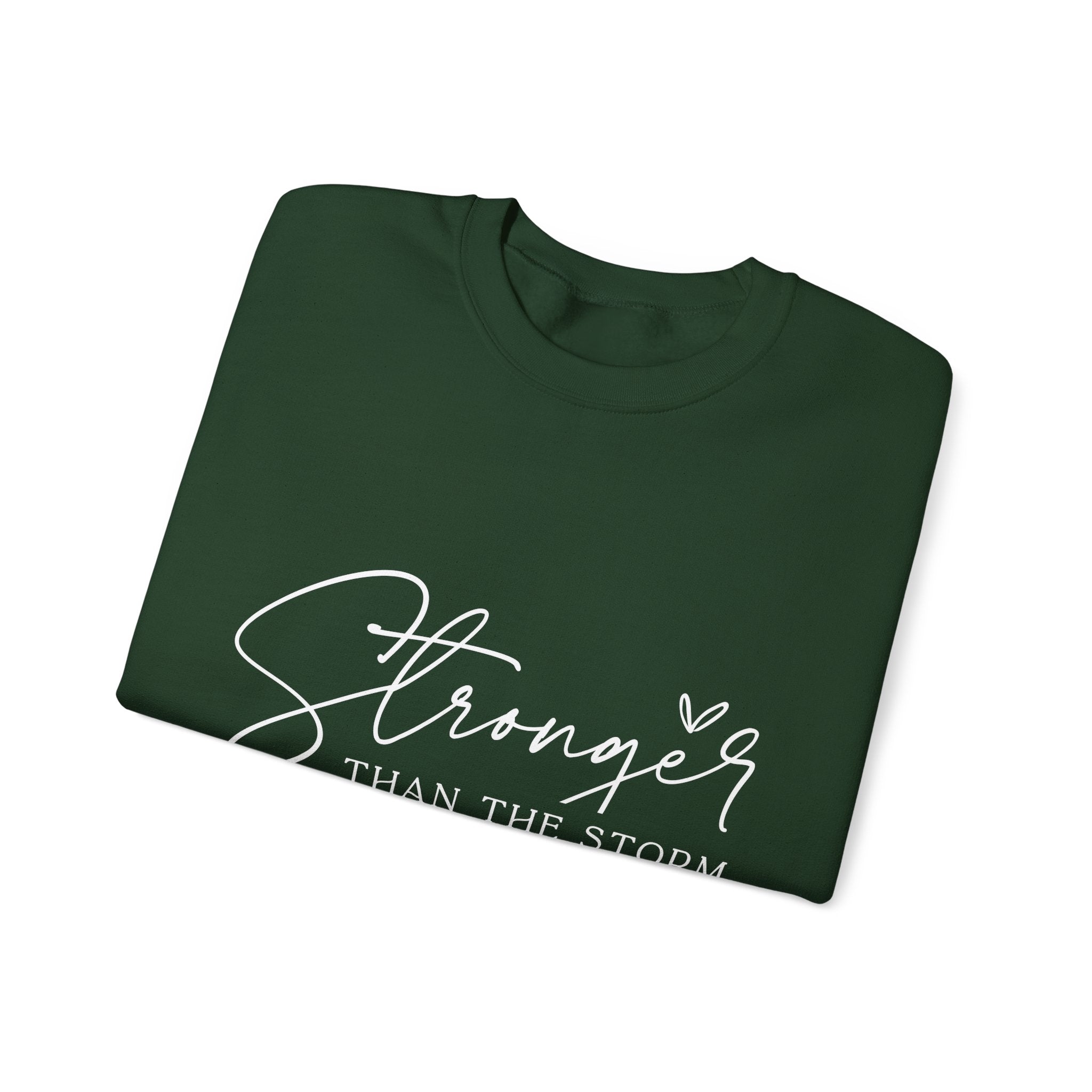 Strong & Resilient Crewneck Sweatshirt, Inspirational Apparel, Cozy Gift, Motivational Fashion, Everyday Comfort, Perfect for Self-Care