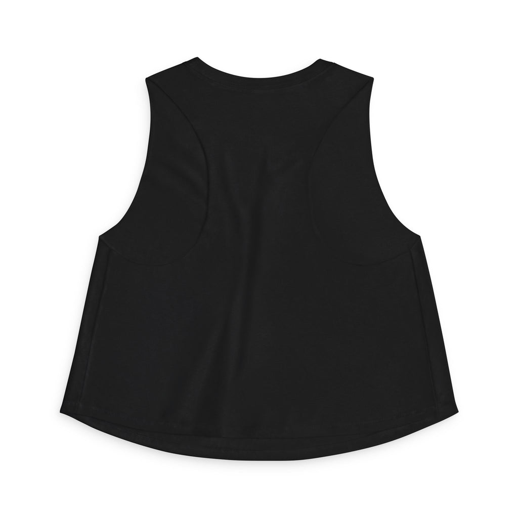 Crop Top — Minimal Red Heart Graphic | Women's Casual Summer Tank