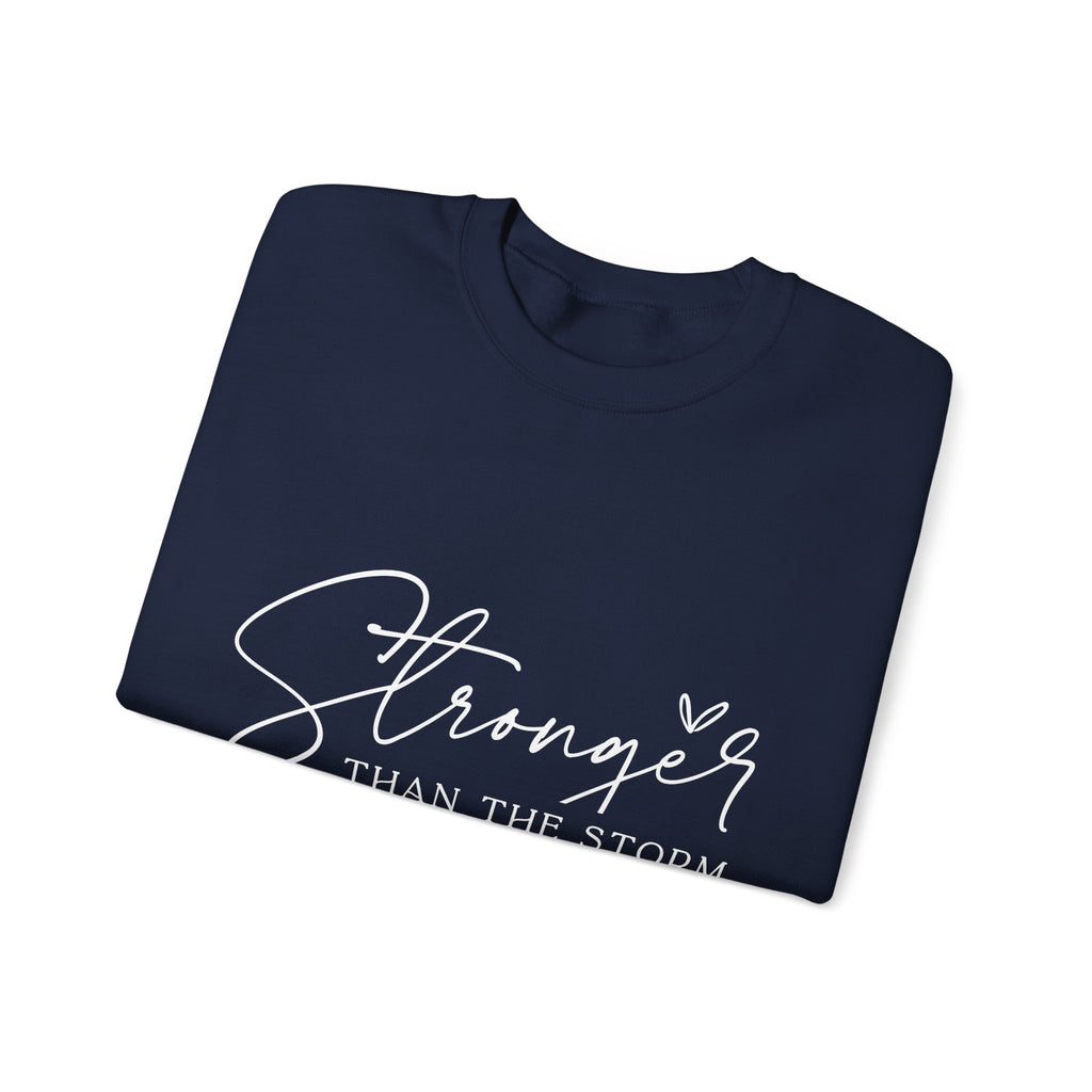 Strong & Resilient Crewneck Sweatshirt, Inspirational Apparel, Cozy Gift, Motivational Fashion, Everyday Comfort, Perfect for Self-Care