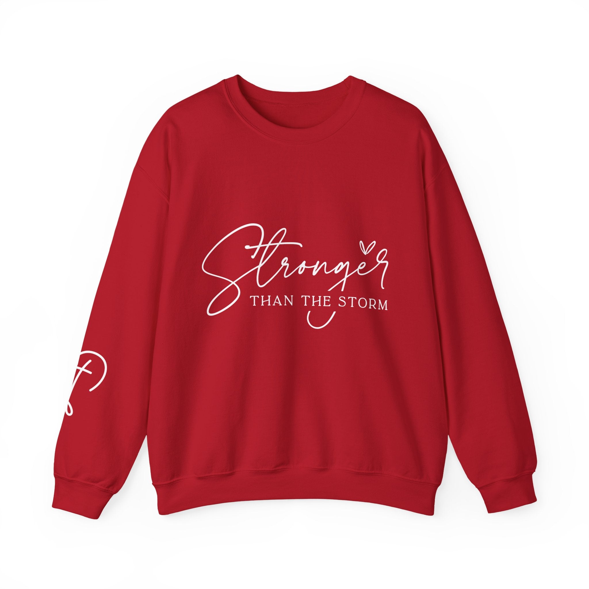 Strong & Resilient Crewneck Sweatshirt, Inspirational Apparel, Cozy Gift, Motivational Fashion, Everyday Comfort, Perfect for Self-Care