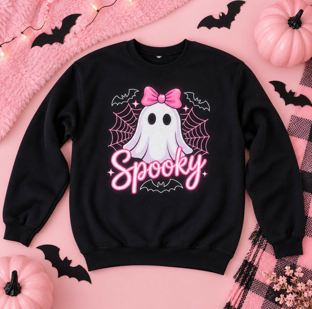 Spooky Ghost Sweatshirt (Kids)
