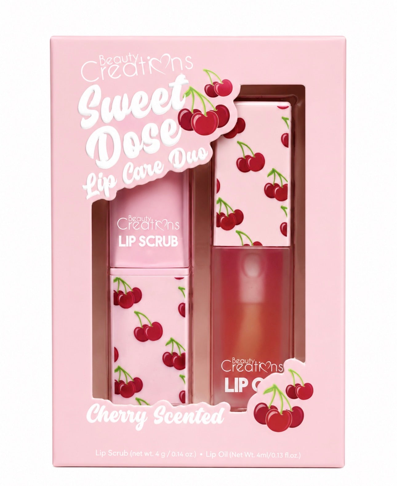 Beauty Creations Sweet Dose Cherry Lip Care Duo