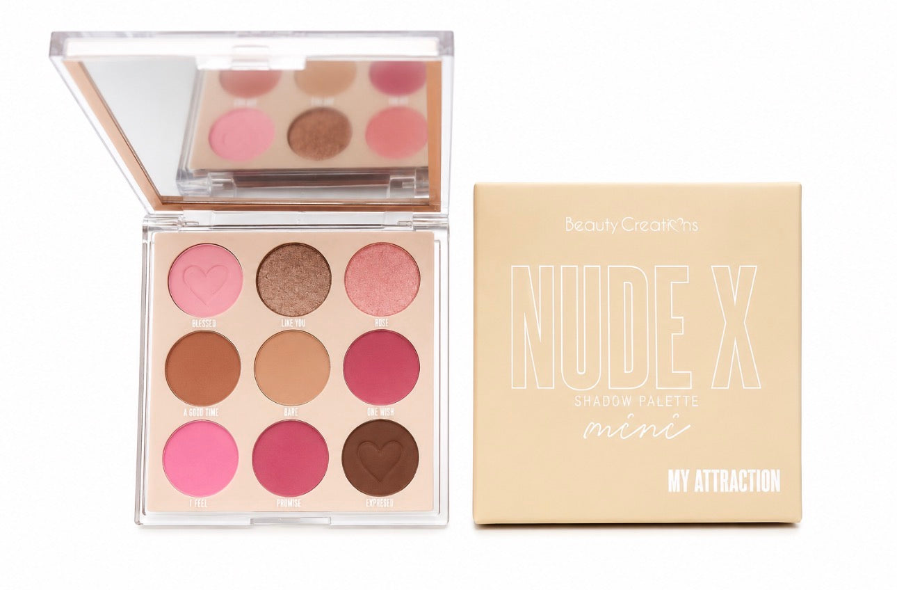 Beauty Creations Nude X Mini Shadow Palette - My Attraction