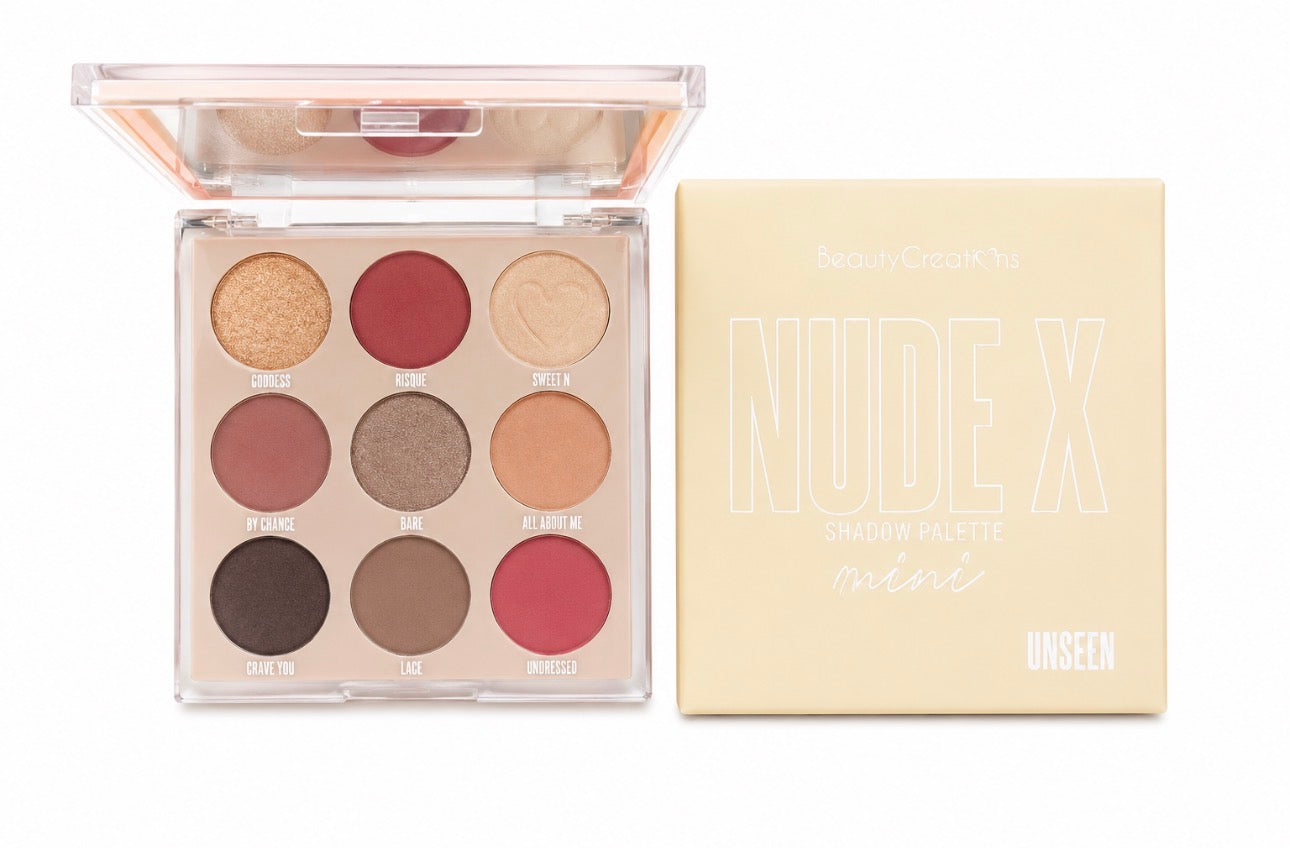 Beauty Creations Nude X Mini Shadow Palette - Unseen