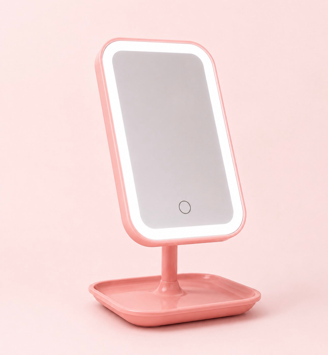 Pink LED Vanity Mirror